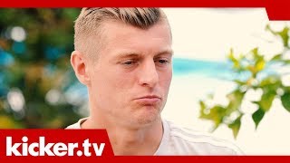 Kroos über Karius Gehirnerschütterung quotSo schwer kann es nicht gewesen seinquot  kickertv [upl. by Jamil]