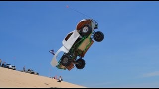 The Biggest Jump At Silver Lake Sand Dunes [upl. by Ossy]