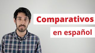 Comparativos en español superioridad inferioridad e igualdad [upl. by Crow]