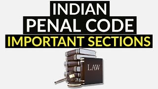 English IPC  Indian Penal Code Important Sections  CLAT  AILET  MPSI  UPSI  Sub Inspector [upl. by Engud]