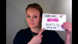 Video 225 Norskprøve muntlig A1A2 spørsmål [upl. by Uy]