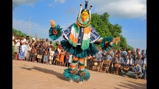 Zahouli folklore gouro Côte dIvoire [upl. by Aliuqat937]