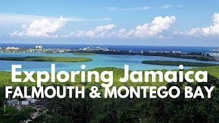 Cruise Ports FALMOUTH and MONTEGO BAY JAMAICA Area Tour [upl. by Teragramyram506]