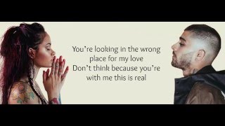 wRoNg  ZAYN FT KEHLANI lyrics [upl. by Nace]