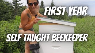 Unexperienced beekeeper shares full first year POV Start to finish 1080P [upl. by Howard]