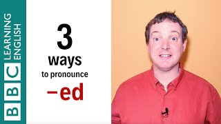 3 ways to pronounce ed  English In A Minute [upl. by Esinaj]