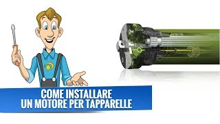 Come installare motore elettrico per tapparelle [upl. by Halfon]