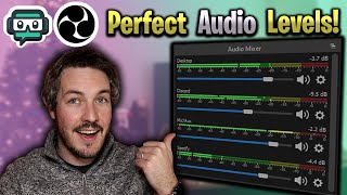 How to get PERFECT Audio Levels in OBS and Streamlabs OBS [upl. by Jenei978]