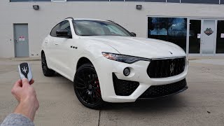 2021 Maserati Levante S Q4 Start Up Exhaust Test Drive and Review [upl. by Rihsab]