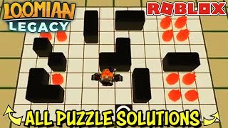 HOW TO SOLVE ALL PUZZLES in Battle Theatre 2  Loomian Legacy Roblox [upl. by Magda]