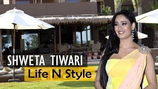 Shweta Tiwari Lifestyle  Biography  Age  Height  Family  Affairs  Salary  Gyan Junction [upl. by Nelloc430]