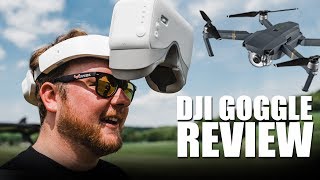 DJI GOGGLE REVIEW [upl. by Ayekin]