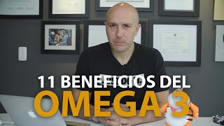 11 Grandes Beneficios del OMEGA 3  Dr Carlos Jaramillo [upl. by Etnor980]