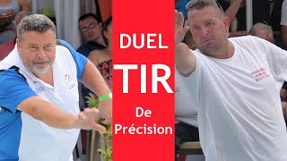 Quintais VS Le Boursicaud duel final au tir de précision  Europétanque pétanque 2018 [upl. by Langer499]