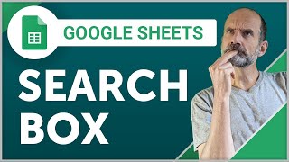 Google Sheets  Build Your Own Search Box [upl. by Hogan502]