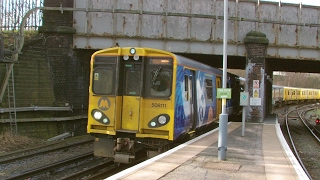 Half an Hour at 216  Birkenhead North Station 1022017  Class 507 508 terminus [upl. by Adriaens]