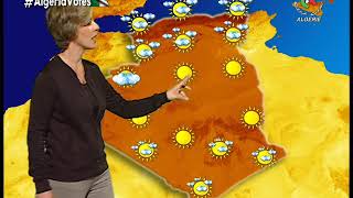 Retrouvez la météo de cet aprèsmidi sur Canal Algérie 🇩🇿 [upl. by Daria]