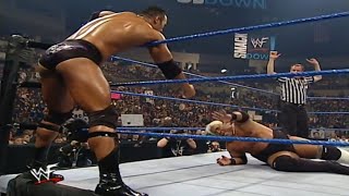 The Rock amp Rikishi Vs Triple H amp The Big Show 322000 [upl. by Kcaz]