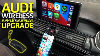 How To Get Wireless Apple CarPlay on Your Audi [upl. by Ecadnak]