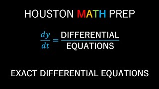 Exact Differential Equations FirstOrder Differential Equations [upl. by Hanikahs]