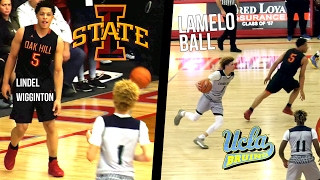 LaMelo Ball 36 Points VS OAK HILL Battles With Iowa State Bound Lindell Wigginton [upl. by Etam]