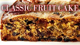 Professional Baker Teaches You How To Make FRUIT CAKE [upl. by Aikcin]