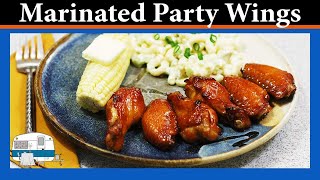 By request How to cook Marinated Chicken Wings [upl. by Attesoj]