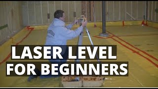 How To Use A Laser Level SelfLeveling Laser Basics [upl. by Semaj]