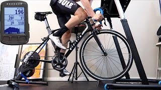 ReRiding a Route Indoors on a Smart Trainer  Wahoo ELEMNT Bolt [upl. by Enrak300]