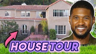 Usher  House Tour 2020  Hollywood Atlanta Alpharetta MANSION Tours [upl. by Showker]