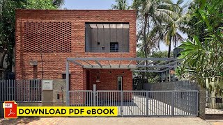 House in Pune  The Brick Abode  Alok Kothari Architects Home Tour [upl. by Bernt]