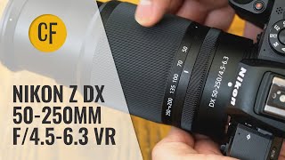 Nikon Z DX 50250mm f4563 VR lens review with samples [upl. by Yeslah]