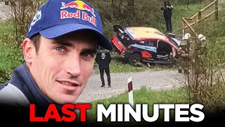 2022 Ypres Rally Breen SS10 Crash [upl. by Nomi516]