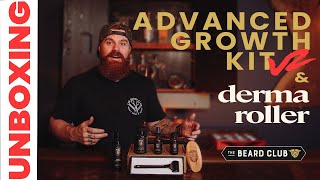 The NEW Best Derma Roller Beard Growth Kit  Beard Club [upl. by Nerreg]