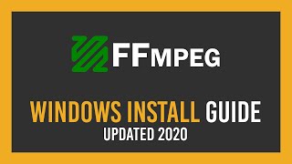 How To DownloadInstall FFMPEG on Windows 10  Full Guide [upl. by Drusilla906]