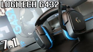 Logitech G432 71 Surround Gaming Headset [upl. by Tessi791]