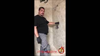 How to install Shower Valve without Breaking Tiles [upl. by Hewes]