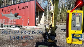 Spectra Precision CR600 excavator laser receiver [upl. by Gareth]