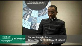 Sanusi Lamido Sanusi Governor for the Central Bank of Nigeria [upl. by Attenyt]