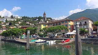 Ascona in Ticino Switzerland 4K [upl. by Oralla455]