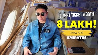 Emirates Business Class Experience  Sega Gurung [upl. by Vareck]