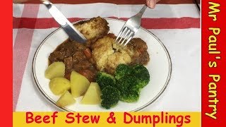 Beef Stew amp Dumplings [upl. by Novak]