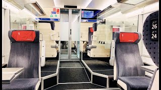 IS FIRST CLASS TRAIN WORTH IT I TRAINS IN SWITZERLAND [upl. by Woolson]