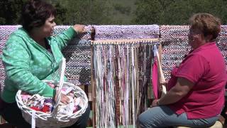 Rag Rug Weaving [upl. by Aven]