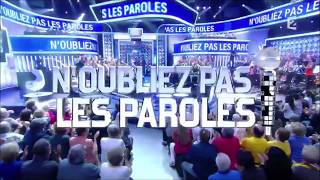 Générique quotNoubliez pas les parolesquot France 2 [upl. by Akena240]