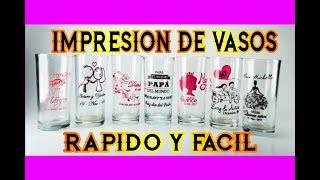 COMO IMPRIMIR VASOS CON SERIGRAFIA [upl. by Narual211]