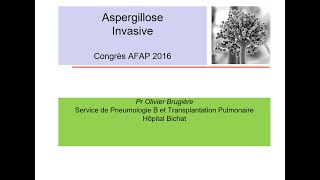 Aspergillose Invasive Autres infections fungiques et Traitements [upl. by Goran]