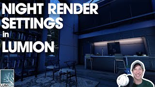 Lumion NIGHT RENDER Settings Tutorial  Creating a Night Render in Lumion [upl. by Petracca199]