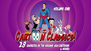 Cartoon Classics  28 Favorites of The Golden Era Cartoons  Volume 1 [upl. by Ahsiret]