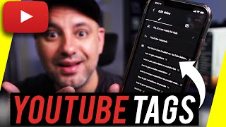 How to Add Tags to YouTube Videos on iPhone or Android [upl. by Ahsilek403]